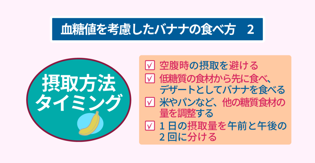 血糖値を考慮したバナナの食べ方２